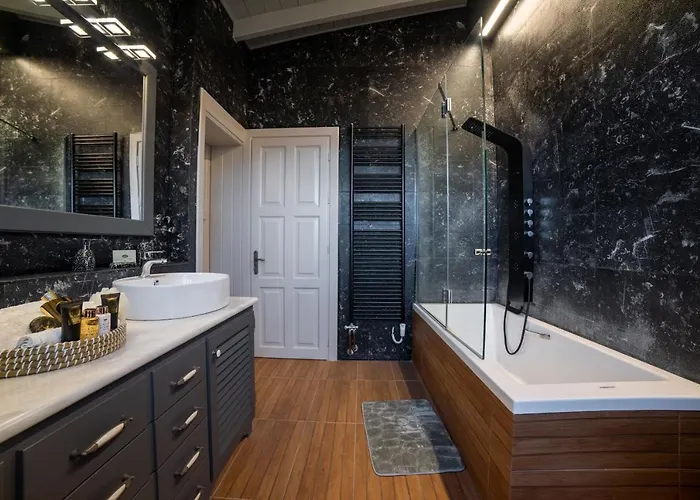 Daedalus Luxury - Seaview & Heated Pool Lägenhet