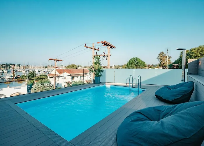 Daedalus Luxury - Seaview & Heated Pool Kontokali