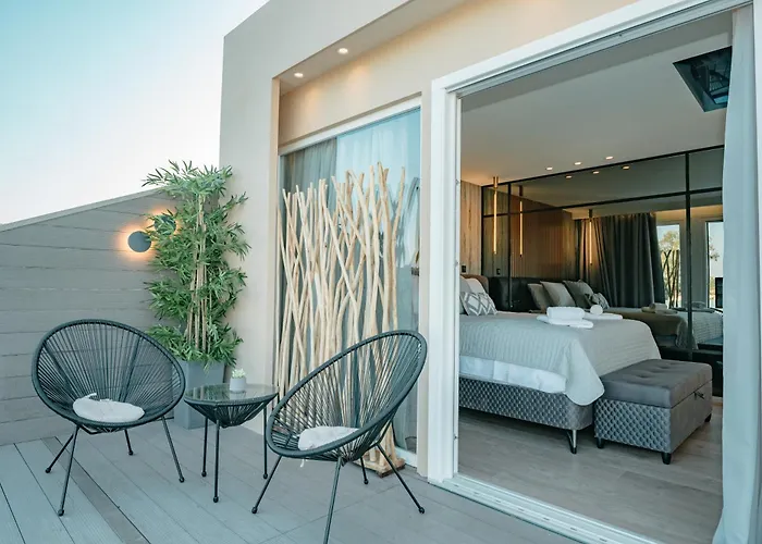 Lägenhet Daedalus Luxury - Seaview & Heated Pool