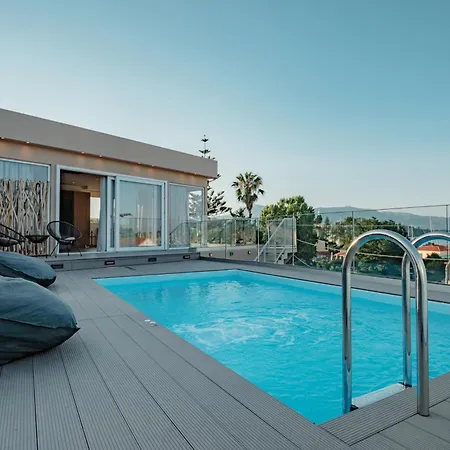 Apartamento Daedalus Luxury - Seaview & Heated Pool Kontokali